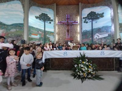 Celebração das Crianças no Santuário de Laranjeiras do Sul (12/10) 